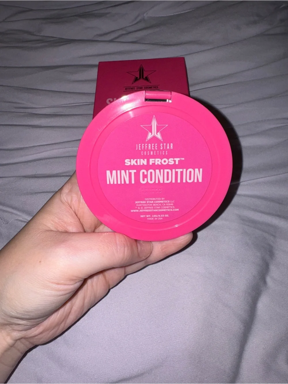 Jeffree Star Skin Frost in shade Mint Condition